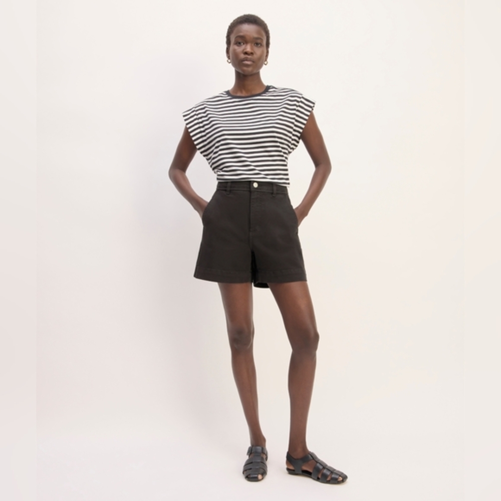 Everlane Utility Short, Black, Size US 10